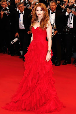 Isla Fisher Oscar de la Renta Cannes film festival