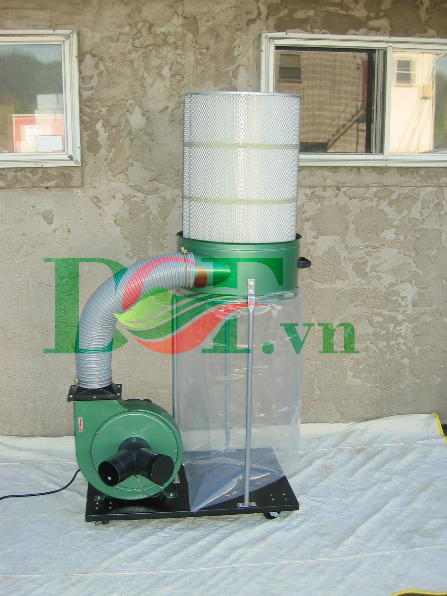 Cách lắp thực tế lõi lọc bụi có mâm vuông