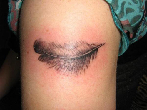 feather tattoo