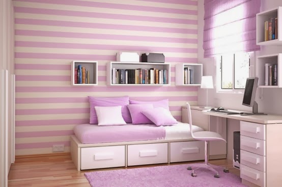 Inspirasi desain kamar tidur minimalis keren untuk ukuran kamar sempit