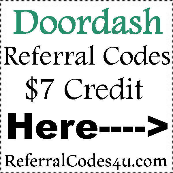 DoorDash App Referral Code 2016-2023, Doordash Refer A Friend, Doordash Coupons July, August, Setpember, October