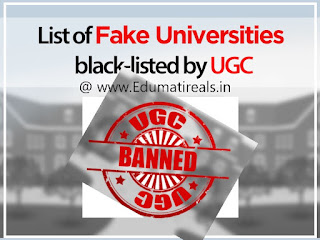 Fake Universities List Of India 