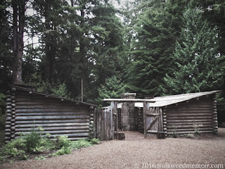 Fort Clatsop at Lewis and Clark National and State Historical Parks in Oregon