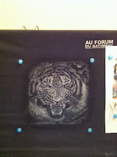 photo(3) tuto et pas a pas tigre sur teeshirt peinture aérographe par bysoairdesign