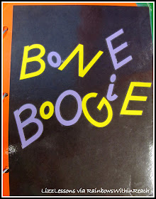 photo of: Bone Boogie Kindergarten Class Book (by LizzLessons via RainbowsWithinReach) 