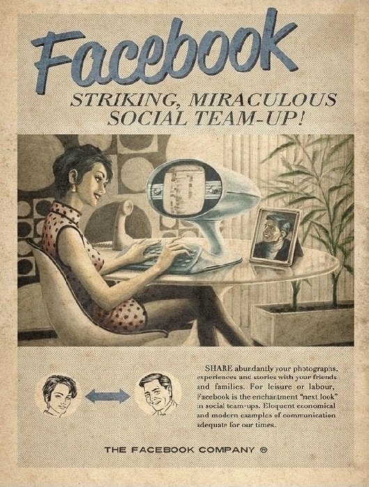 anuncios publicidad RETRO facebook