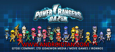 Download Power Rangers Dash Mod Apk v1.6.3 (Unlimited Money) Terbaru 2017