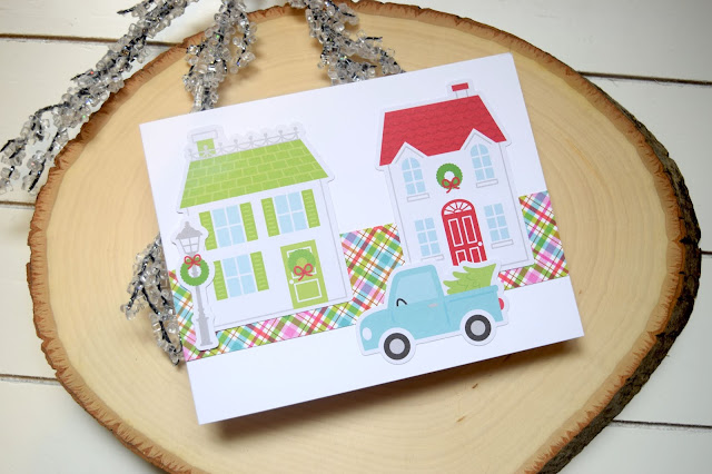 Cards with Doodlebug Design Christmas Town by Jess Crafts