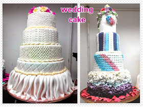 fancy wedding cake