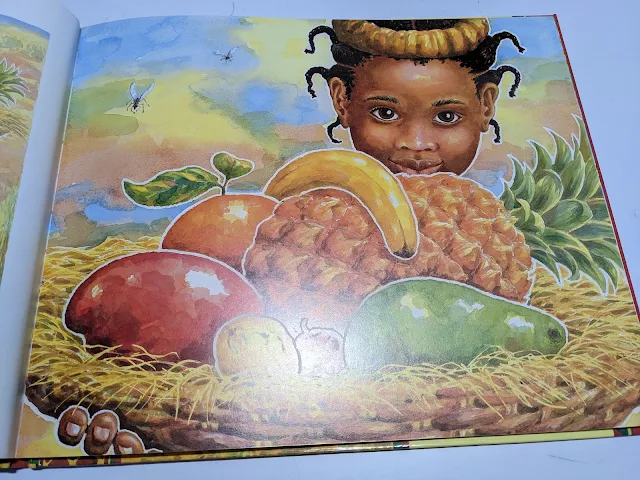 《漢妲的驚喜》得獎經典多元文化繪本，美麗非洲風情+可愛幽默故事，孩子一定邊看邊笑