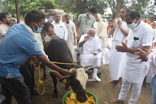 श्री मोहनखेड़ा महातीर्थ में मालवकेसरी मुनिराज श्री हितेषचन्द्रविजयजी म.सा. का 50 वां जन्मोत्सव मनाया