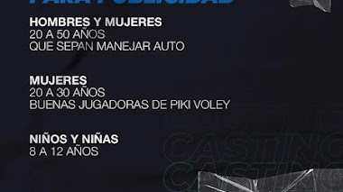 CASTING PARAGUAY: Se buscan HOMBRES y MUJERES de 20 a 50 años y NIÑOS, NIÑAS de 8 a 12 años para PUBLICIDAD