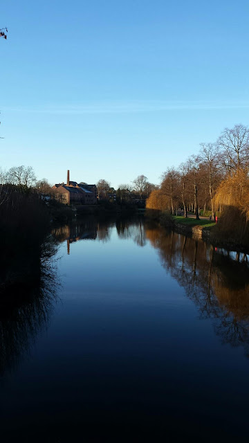 River Severn in Shrewsbury by Alice Draws The Line