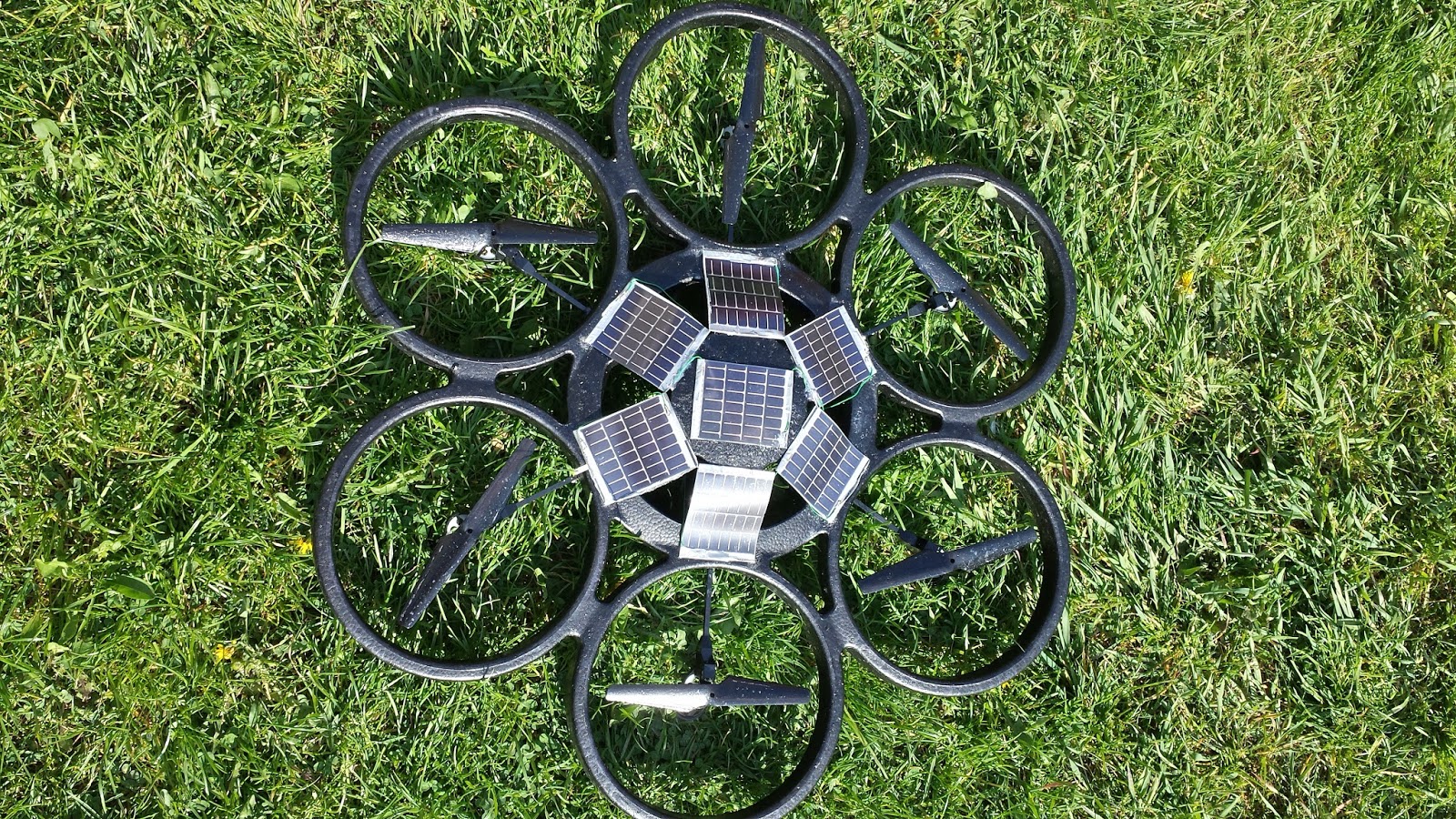 MuonRay: Solar Powered Drone Technology