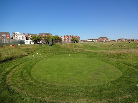 Hole 1 of the MiniLinks Par-3 golf course in Lytham Saint Annes