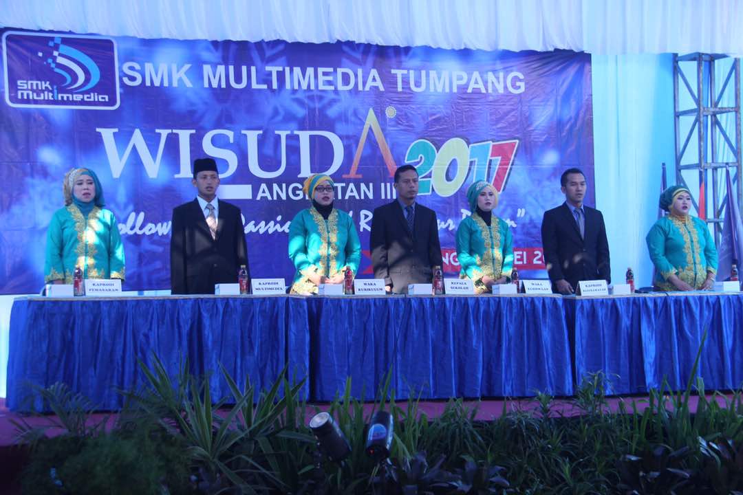  SMK  Multimedia  Tumpang Gelar Pelepasan Siswa Siswi di  Kampus 2