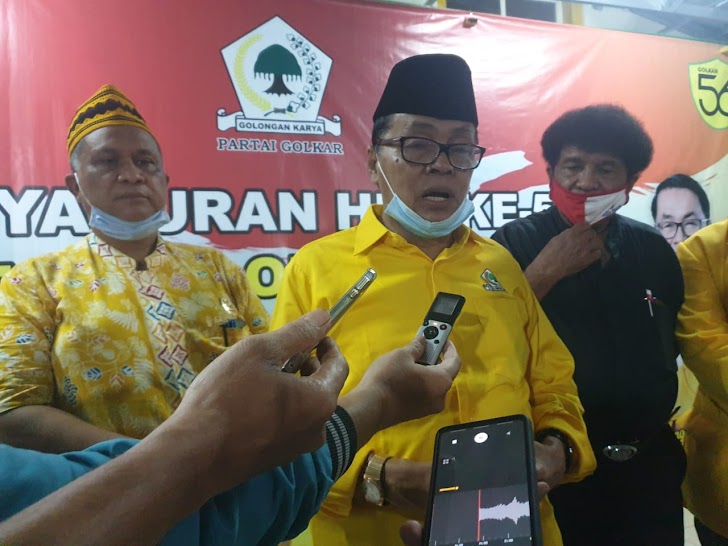 HUT Golkar di Yogya, Gandung Pardiman Optimis Calon Yang Diusung Pilkada Menang