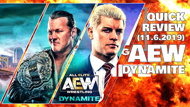 AEW Dynamite • 11/6/2019 • Quick Review • Cody Best Promo in 2019