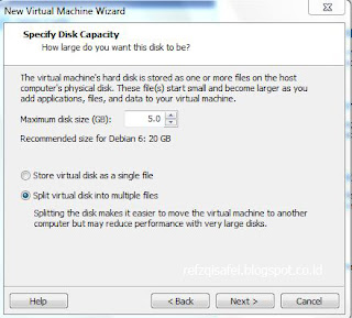 Cara Installasi Debian 6 dari VMware