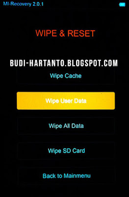 Cara Hard Reset Xiaomi Redmi 5a
