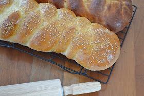 Sesame and Vanilla Sugar Challah