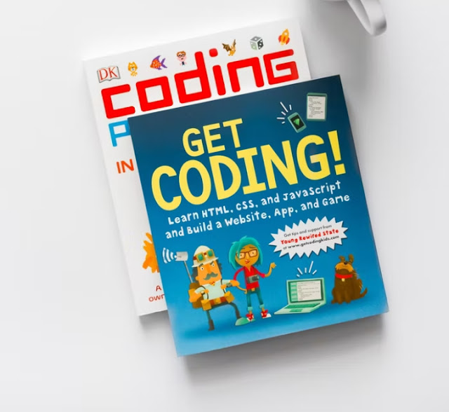 Alt: = "Coding book for children"