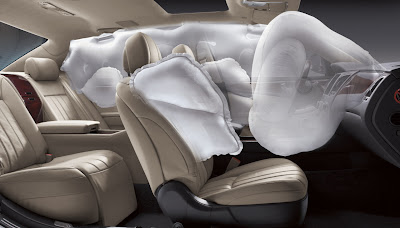 2011 2012 Hyundai Equus airbags