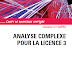 Analyse complexe pour la Licence 3 Cours et exercices corrigés