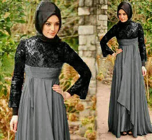 Inilah Trend Model Baju Gamis Lebaran Idul Fitri 2014