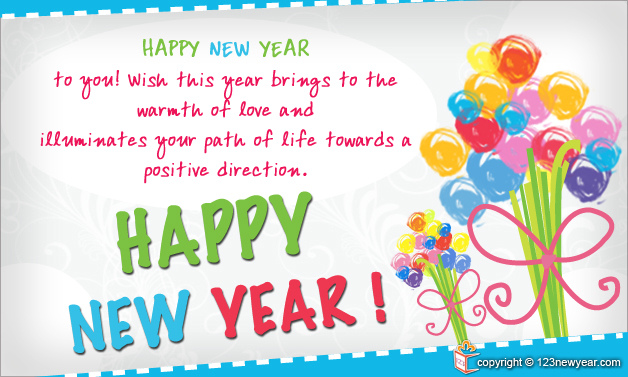 New Year Wishes Greetings 2015