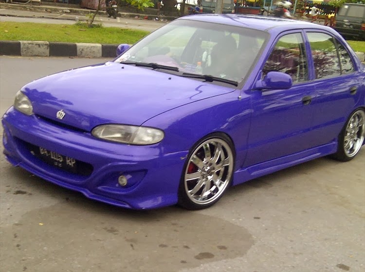 Modifikasi Hyundai Accent Sport Body KIt - Mobil Modifikasi