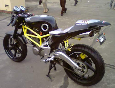 Modifikasi Honda Mega Pro