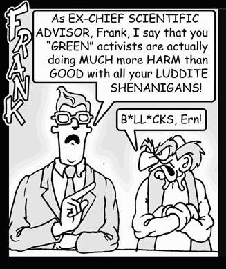 Cantankerous Frank Cartoon panel