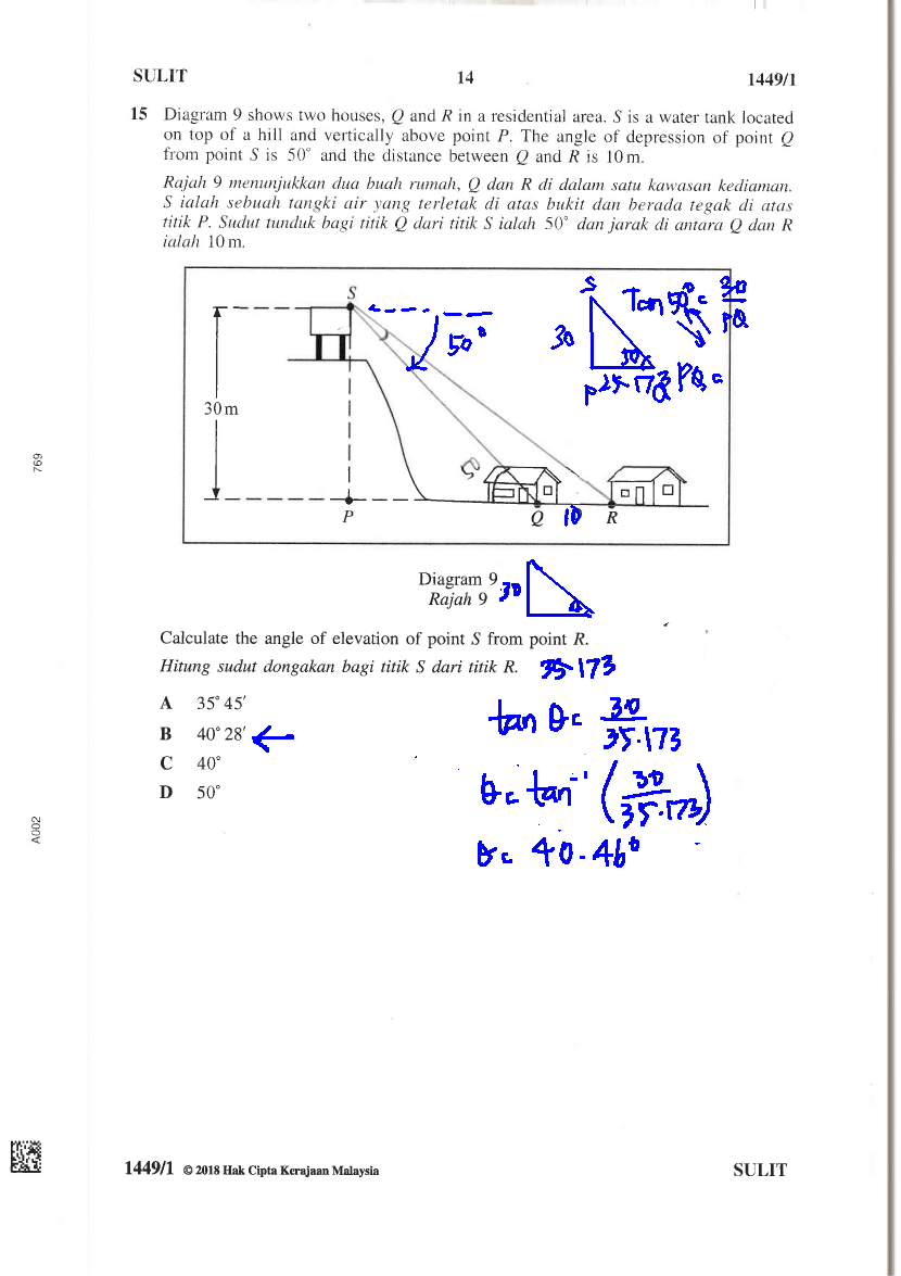 Cikgu Azman - Bukit Jalil: Kertas Soalan Matematik SPM 