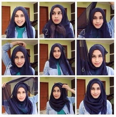 15 Tutorial Hijab untuk Pemula Simple dan Mudah  HijabYuk.com