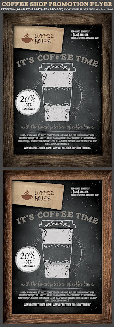  Coffee Shop Promotion Flyer Template 2