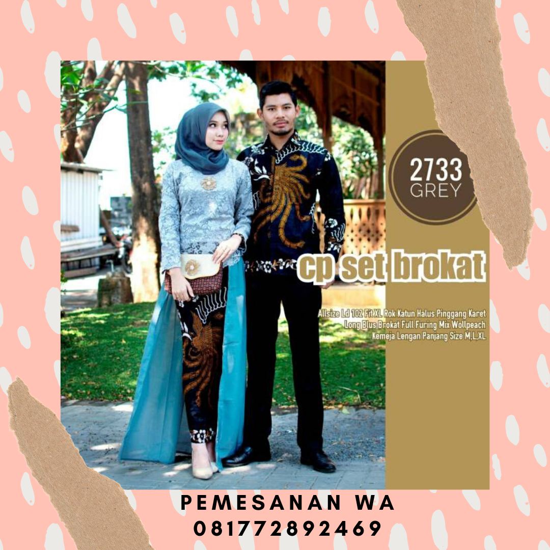 Batikcouple Store Model Baju Kebaya Batik  Couple Sarimbit  