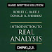 Hand written solution of Real Analysis by Robert G.Bartle 