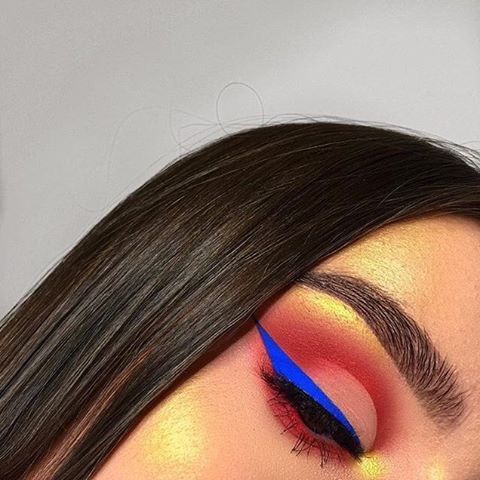 Colorful and bold makeup eyeshadow ideas