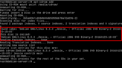 Cara Update Repository Debian Server dengan CD-ROM