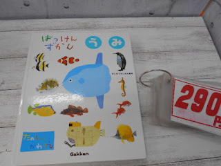 中古絵本　はっけんずかん　うみ　２９０円