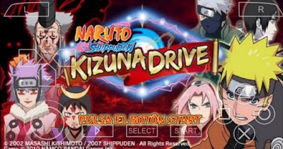 Naruto Shipudden Kizuna Drive PSP High Compress untuk ...
