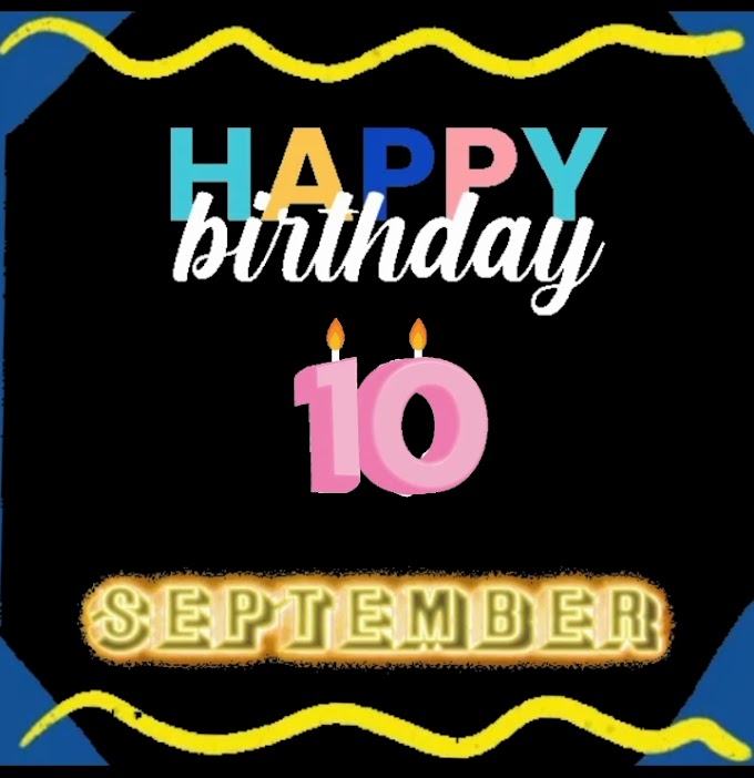 Happy belated Birthday of  10th September  video download