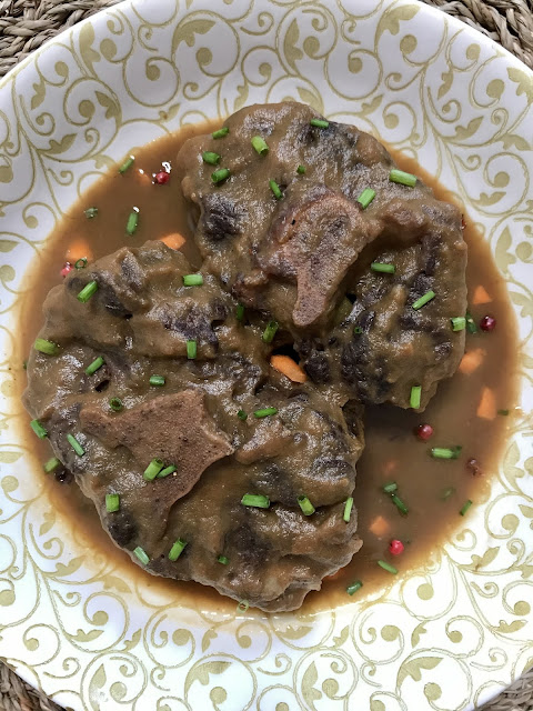 RABO GUISADO al VINO TINTO Receta de rabo en CROCKPOT y en OLLA a PRESIÓN