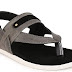 Zebx Men Suede Sandals