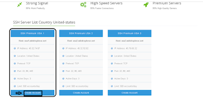 Memilih SSH Premium USA 1