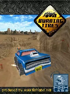 Burning Tires 3D Multiscreen Game