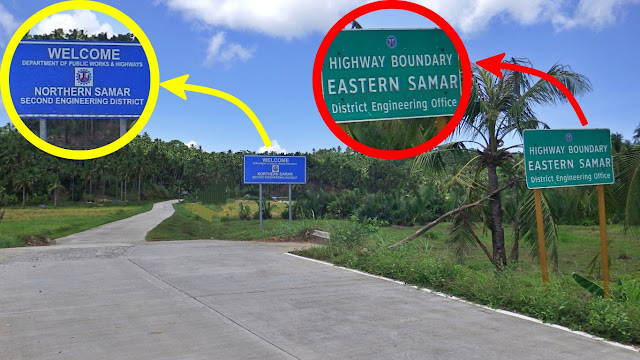 Provincial Boundary between Eastern Samar and Northern Samar