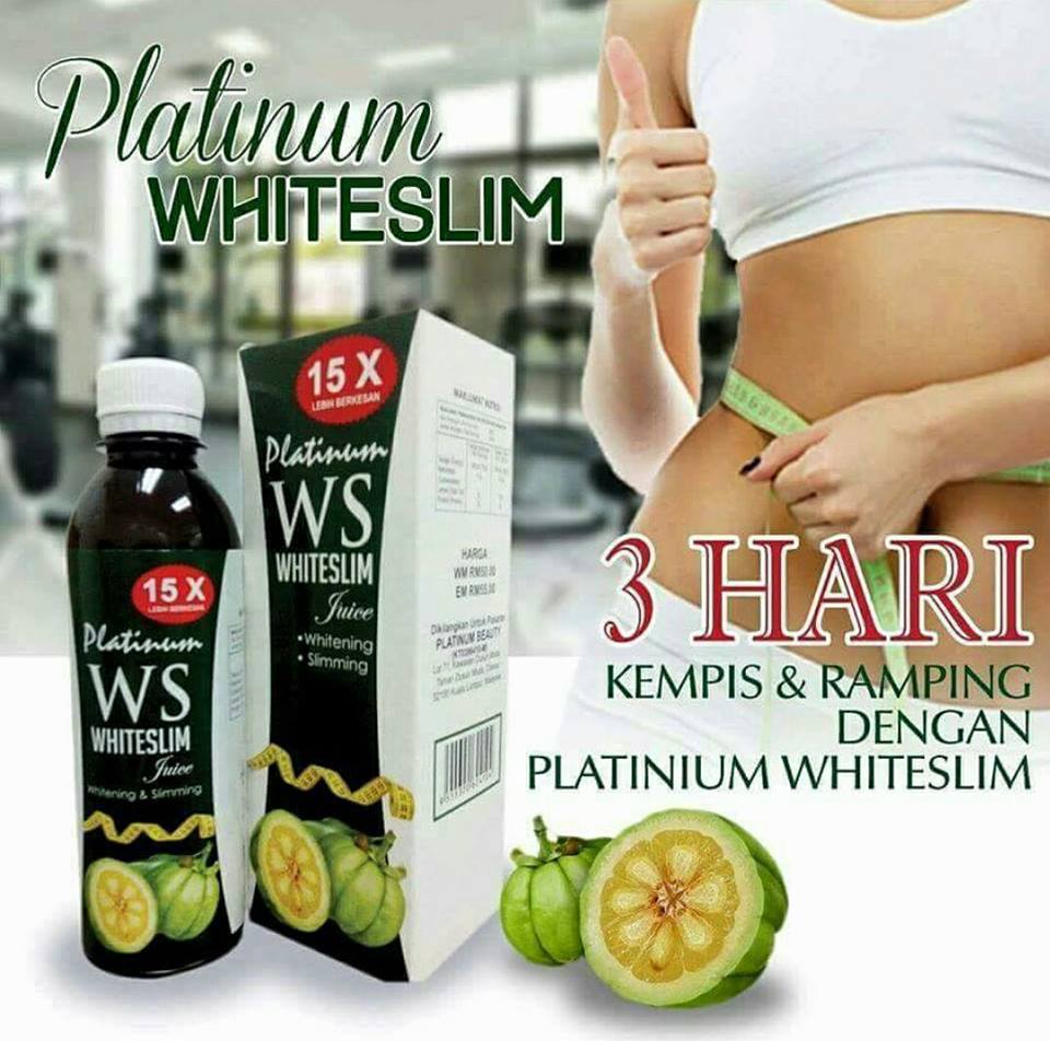 BZ VelogShope: JUS KURUS : PLATINUM WHITESLIM JUICE WHITE 