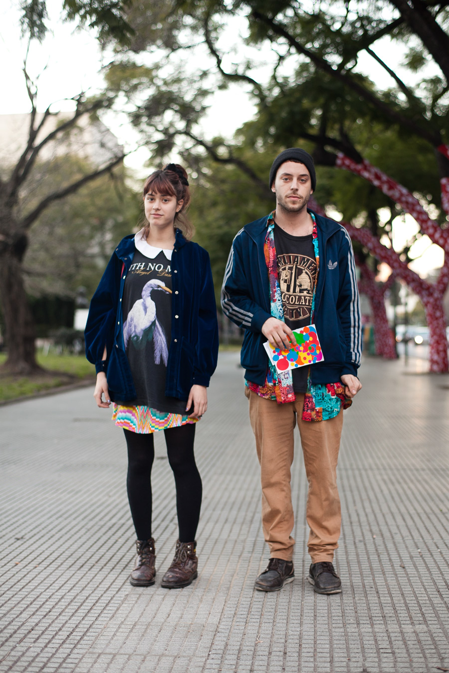 Nita y Dino, 19 años estudiante & 27 años músico.